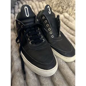 Filling Pieces Low Top Navy 03 Liberty Lace Up sneaker trainer shoe